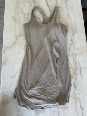Taupe Stretch Dress
